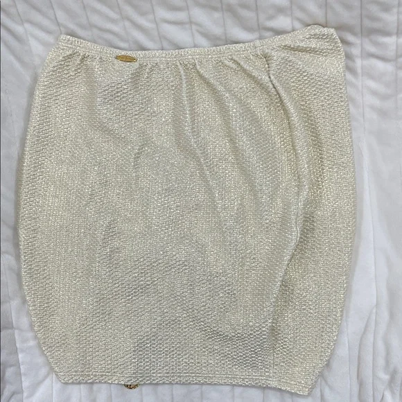 Luli fama luminous scrunch up Mini Skirt XS - Picture 4 of 6